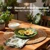 13 in Round Woven Placemats Plate Chargers Set of 12,