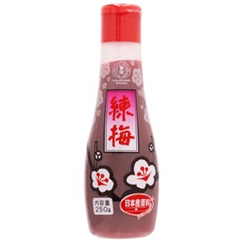 Japanese Umeboshi Plum Paste without Shiso (8.8 oz/250g) - Pickled Plum, Gluten Free, Vegan, Plum Sauce Asian, Japanese Food, Onigiri, Sushi, Yakitori, Sashimi, Umeboshi Paste - Kinjirushi Wasabi