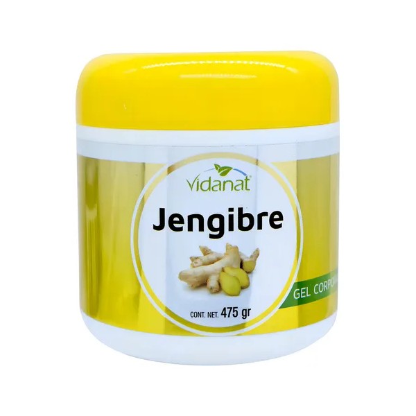 Gel Corporal Jengibre Vidanat Original Tarro Grande 475g