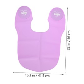 Healvian Haircut Cape Hair Cutting Collar Neck Wrap Hair Dye Neck Shield for Salon Use Hair Color Collar Durable Haircut Neck Guard for Stylists and Barbers