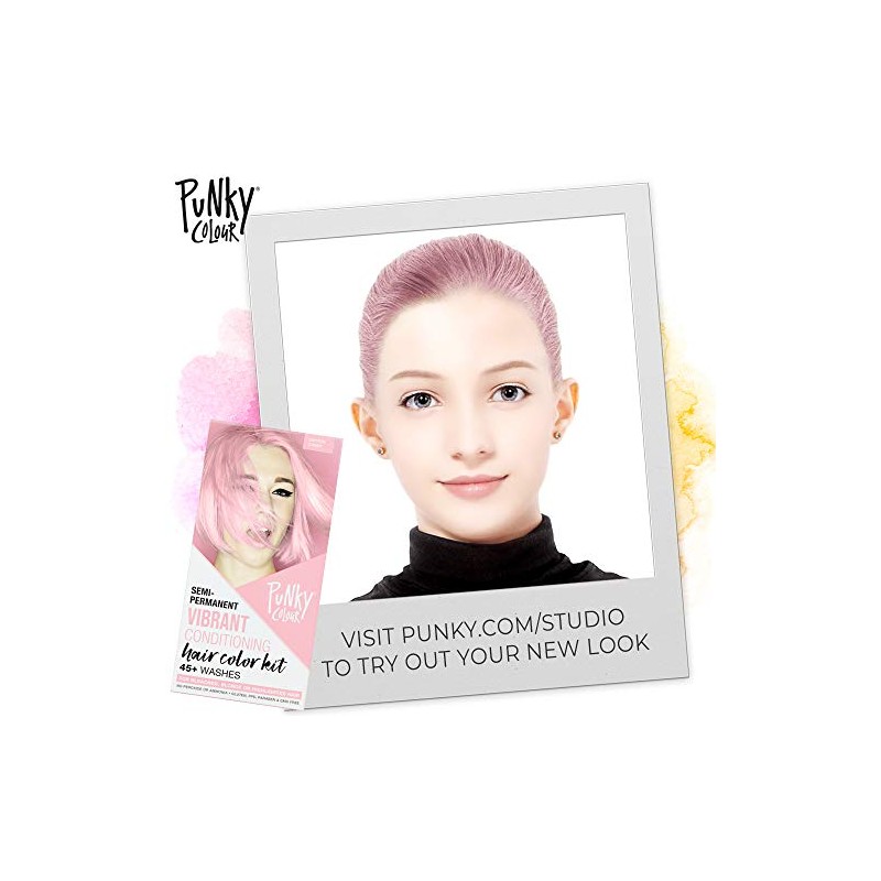 Punky Color Box Kit Algodón Candy - Para cabello blanqueado,