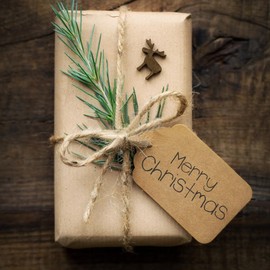 Brown Gift Tags, 100 Pcs Kraft Paper Tags, 10 Shapes Brown Paper Tags with String Hollow Heart Gift Tags for Valentines, Wedding, Christmas, Thanksgiving, Present, DIY