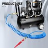 TAILONZ PNEUMATIC 5M PU Air Spiral Hose with 8 mm