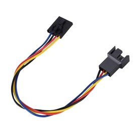 ASHATA 5PCS 5 Pin to 4 Pin Adapter 5 Pin to 4 Pin Temperature Control Fan Conversion Cable Adapter 4 Pin Fan Interface Connector Converter Cable 5 Piece Set for Dell