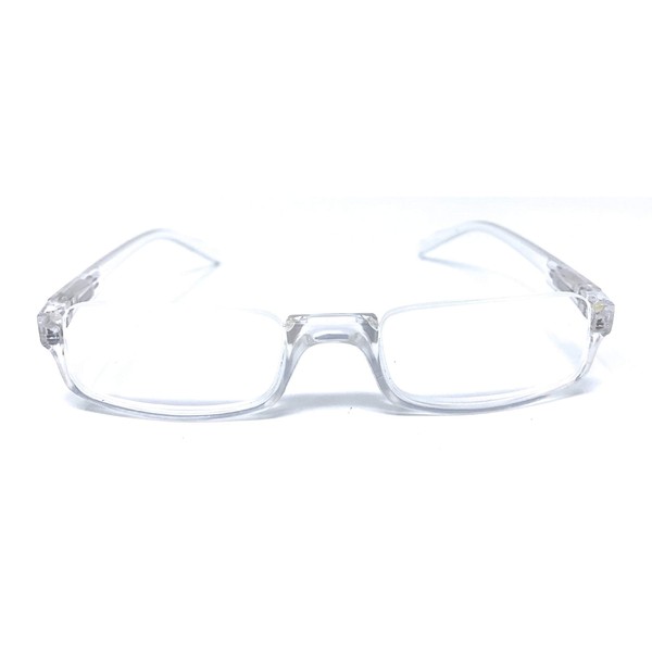 Incredible Bargains The Parker Rectangle Half Frame Reading Glasses, Unisex