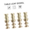 UKCOCO 20 Sets Table Leaf Dowel Aligners for Reliable Table