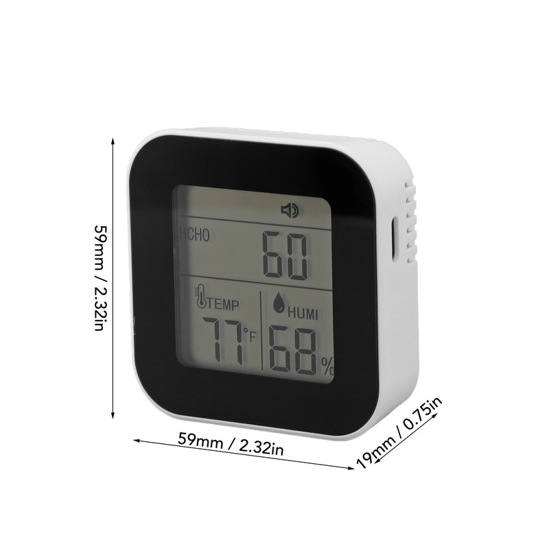 3 in 1 Temperature Humidity Meter High Accuracy Air Quality