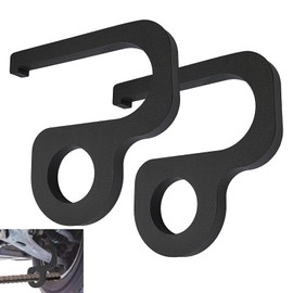 VANROUG 2 PCS Heavy Duty Lower Control Arm Prying Tool, Suspension Specialty Bushing Tool, Remover Suspension Specialty Bushing Designed to Work with a 7/8" Diameter Pry Bar…