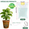 Pack of 5 Plant Watering Drip Irrigation Bags, 3.5 L