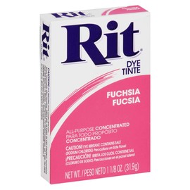 Rit Concentrated Powder Dye, Fuchsia, 31.9g