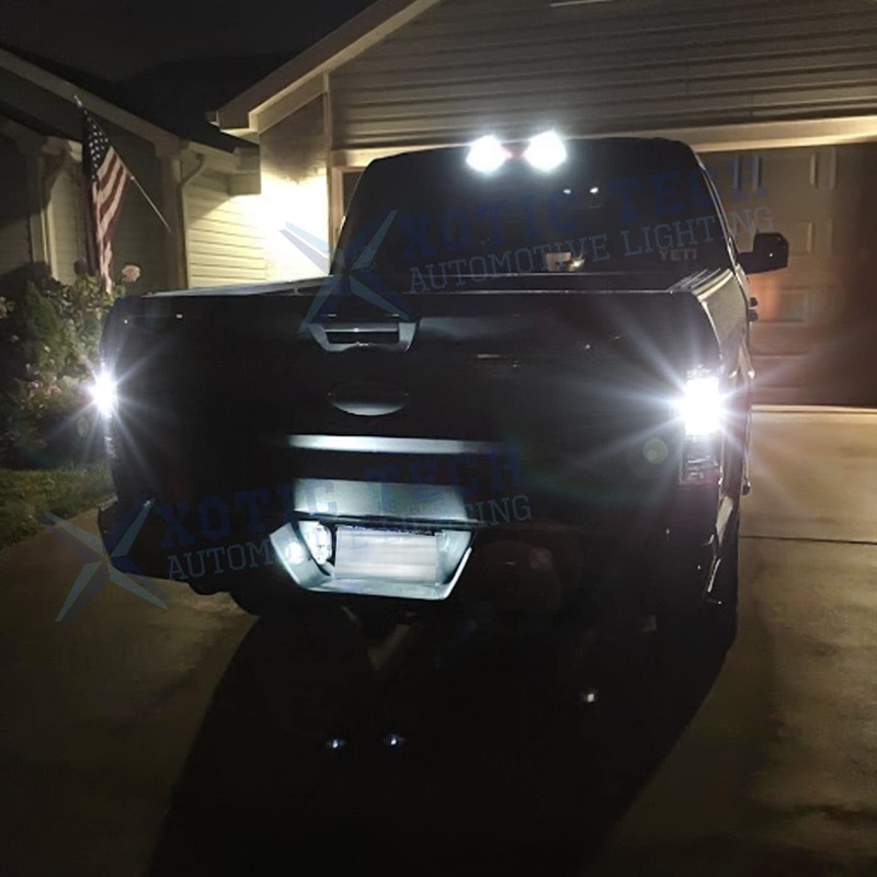 Xotic Tech 12x White LED Interior Dome Map Vanity Mirror