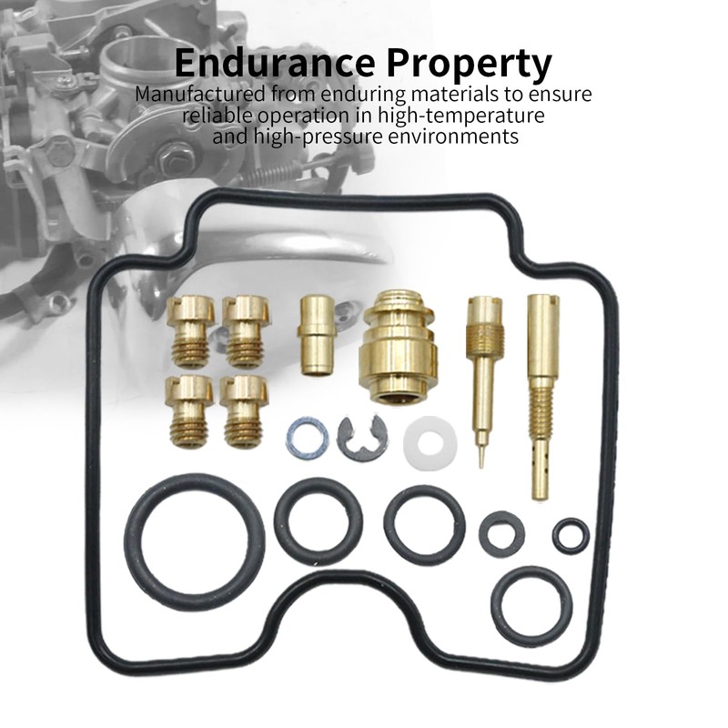 Vkinman 2Pcs Carburetor Repair Kits, Motorcycle Carburetor Repair Kit with