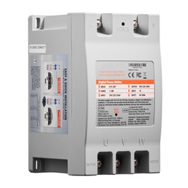 Happybuy 3 Phase Converter - 2HP 7A 220V, Converts Single Phase to 3 Phase for Residential & Light Commercial Use, One Converter for One Motor Only, 220V-240V Input/Output