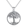 Celestia Tree of Life women’s necklace, 925 sterling silver, Tree