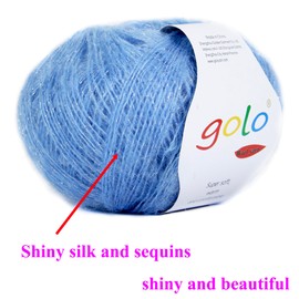 golo Mohair Yarn for Hand Knitting Wool Yarn for Weaving