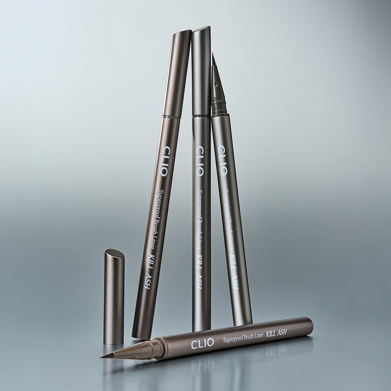 CLIO Super Proof Brush Liner Kill Ash - 001 Ash