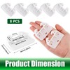 Plastic Drawer Guides, 8 Pcs Cabinet Drawer Slide Parts, Furniture