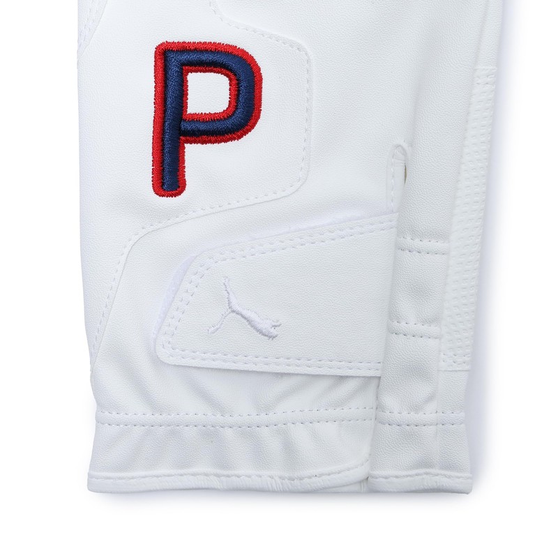 Puma Golf Gloves, Golf P Gloves (Right Hand), Bright White/Deep