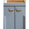 Perilla Home Metal Dinosaur Knobs Decorative Animal Shape Knobs for