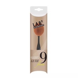 L.A.B.2 Luxe Oval Makeup & Skincare Brush, K1 for Face & Eyes, Black