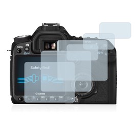 Savvies Screen Protectors for Canon EOS 50D Ultra Transparent Pack of 6