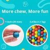 Global Gumball Assorted Berry Flavor Gumballs 1 Inch 134 Count