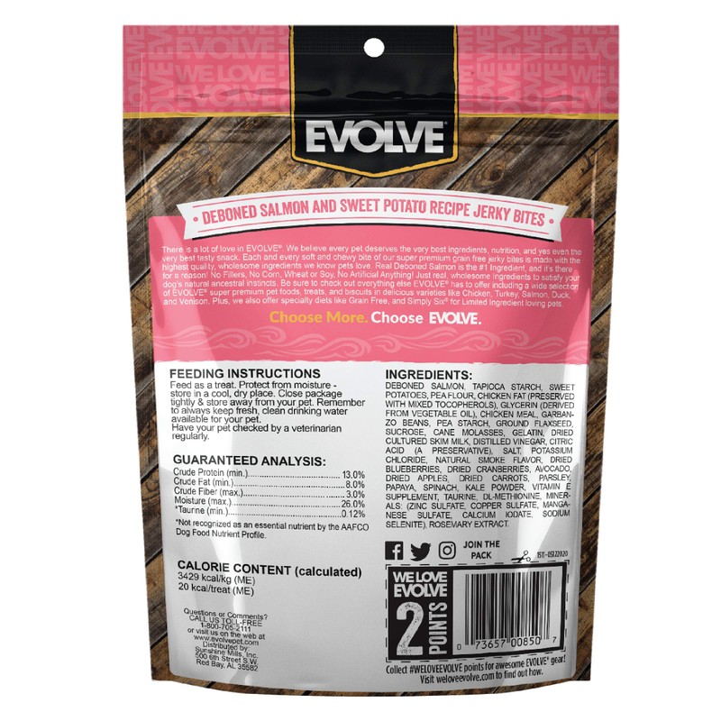 Evolve Grain Free Jerky Bites