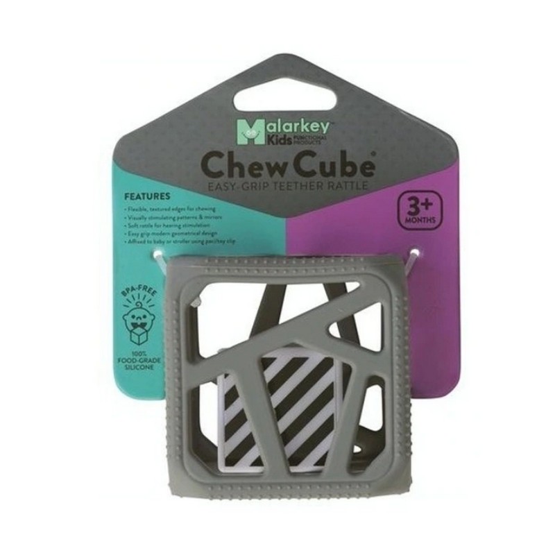 Malarkey Kids Chew Cube Grey