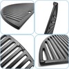 24" Cast Iron Heavy Round Grill Grates and Griddle for