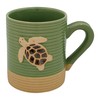 Happiness Comes in Waves Sea Turtle Mug