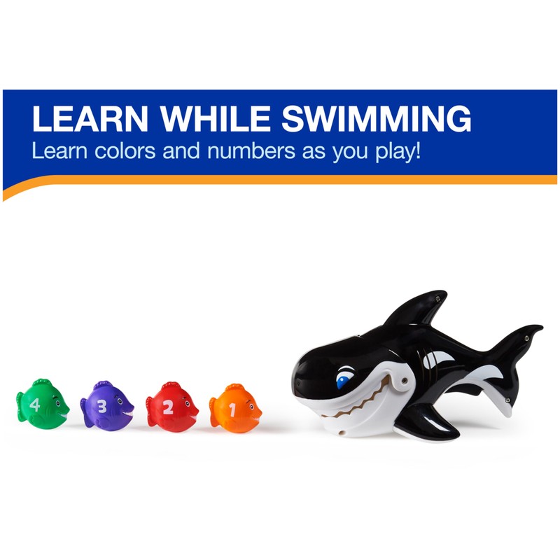 SwimWays Gobble Gobble Guppies Educational Water Toy, Pool Party Favors