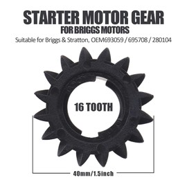 Be In Your Mind 5-Piece Lawn Mower Sprocket Compatible with B & S 693059 695708 280104 5086H Starter Sprocket for Briggs & Stratton