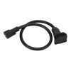Trailer Extension Cord 7 Way 3ft Double Prong Male Plug