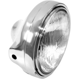 Emgo Headlight Assembly - Chrome 66-65040