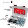 EZ-Line License Plate Hardware Kit 400 Screw Variety Pack For