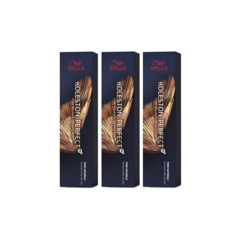 3er Wella Koleston Perfect ME+ 3/0 Dunkelbraun 60 ml