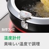 Wahei Freiz TM-9090 Tsubamesanjo Iimonokoji Iron Tempura Pot with Lid,