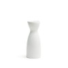 JapanBargain 2723, White Porcelain Sake Carafe Sake Bottle for Cold