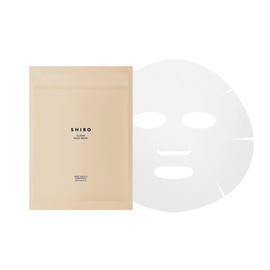 SHIRO Sake Lees Rice Bran Face Mask (3 pieces)