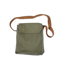 costumebase Indiana Jones MK VII Gas Mask Bag Green Indy Props WWII