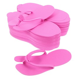 COLLBATH Pairs Disposable Eva Slippers for Comfortable Shoe Cushions with Elegant Design for Home Travel and Nail Salons Soft and Durable Slippers