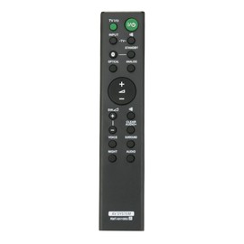 RMT-AH100U Replace Remote Control - VINABTY RMTAH100U Remote Control Replacement for Sony Soundbar Sound Bar HT-CT180 SA-CT180 SA-WCT180 HTCT180 SACT180 SAWCT180