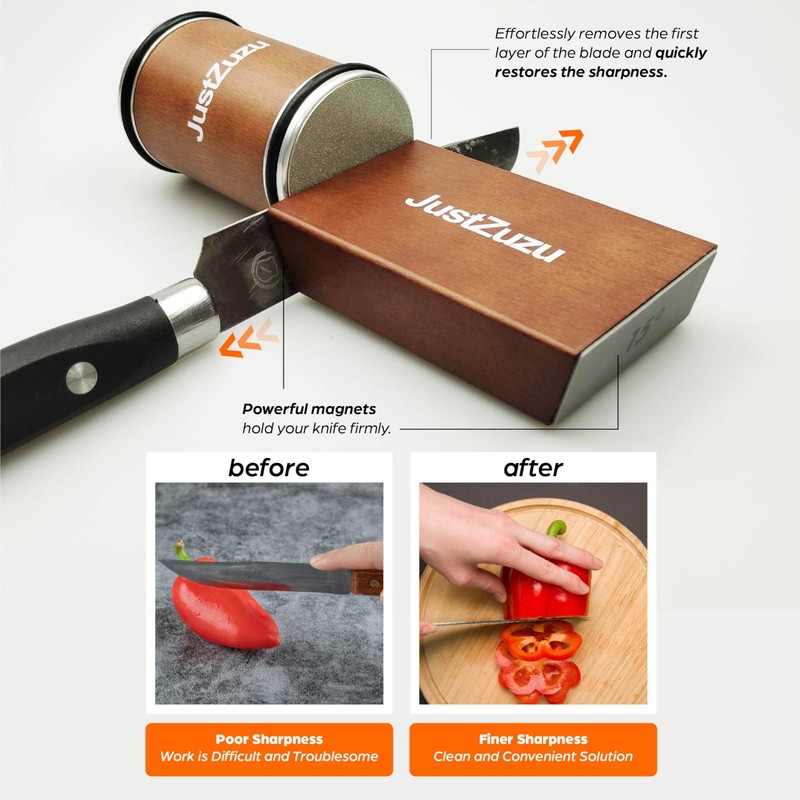 Rolling Knife Sharpener Kit – Premium Knife Sharpener Tool with