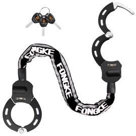 Electric Scooter Locks Anti Theft, Scooter Lock with Key, Bike Locks Heavy Duty, Security Chain for E Scooter Segway Ninebot, Xiaomi, NIU and Other Electric Scooters…