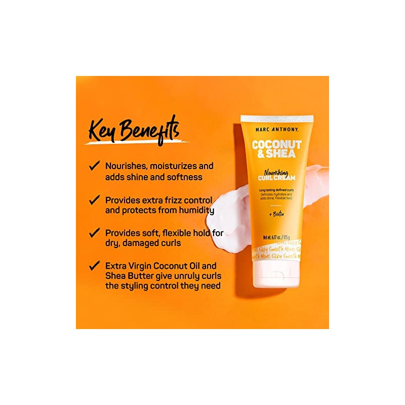 Marc Anthony Hydrating coconut oil shea butter curl cream 175