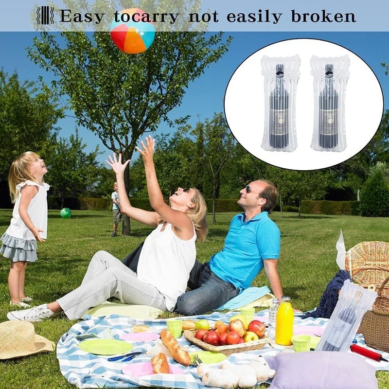 Wine Bottle Travel Protector Bags, Conilly 10 Packs Inflatable Air