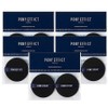 Pony Effect Smooth Dough Puff 2p, black (unscented), 5 pcs / 포니이펙트 스무스 도우퍼프 2p, 블랙(무향), 5개