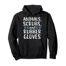 Veterinary Assistant Cute Vet Tech Animal Lover Tee Women Pullover Hoodie