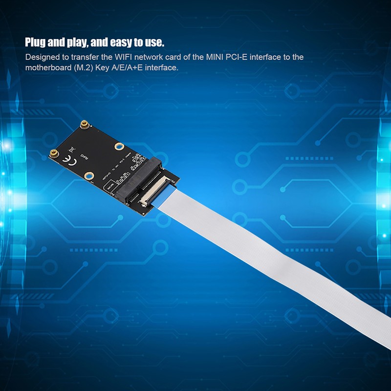 NGFF Key AE to Mini PCIE Extension Cord MINI PCIE