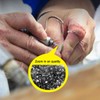 Dokpav 30 Pcs 1/8" Shank Diamond Burr Bits Set, 150